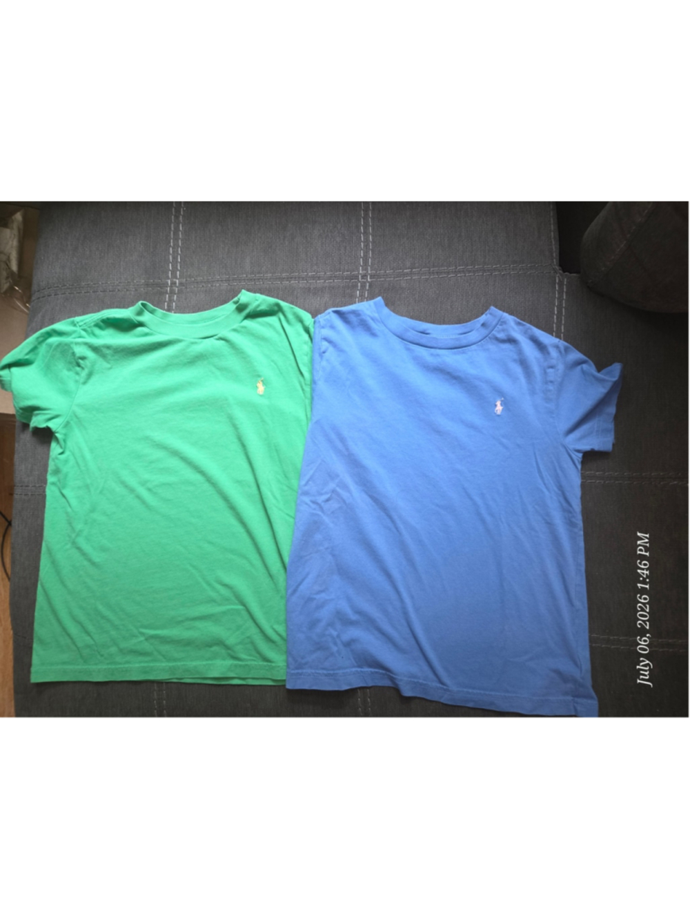 Lot of Boy's Polo Ralph Lauren Short Sleeve Tops - Picture 2 of 4